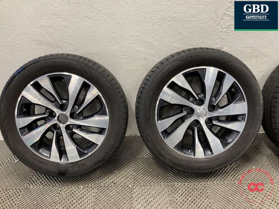 Hjulsett aluminium sommer til Suzuki SX4 S-CROSS 2013-->> (Type II)  (NOKIAN|HAKKA BLUE 3. PROD 2024|215/55R17|17X6.5J ET50)