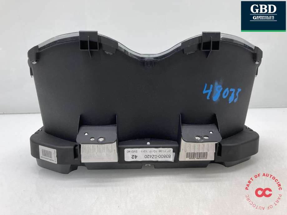 Instrumentpanel til Toyota Auris 2010-2012 (Type I, Fase 2) (838000Z420|)