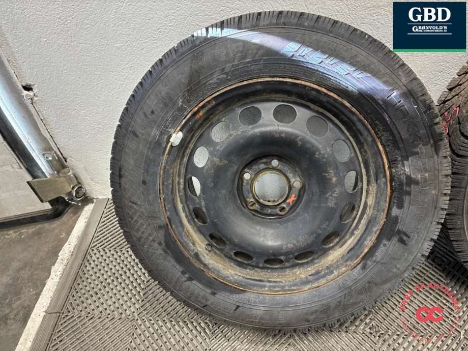 Hjulsett stål vinter til Opel Vivaro C 2020-->> (NOKIAN TYRES PIGG|HAKKAPELIITTA C4|205/65R16C PROD25|7JX16 ET46)