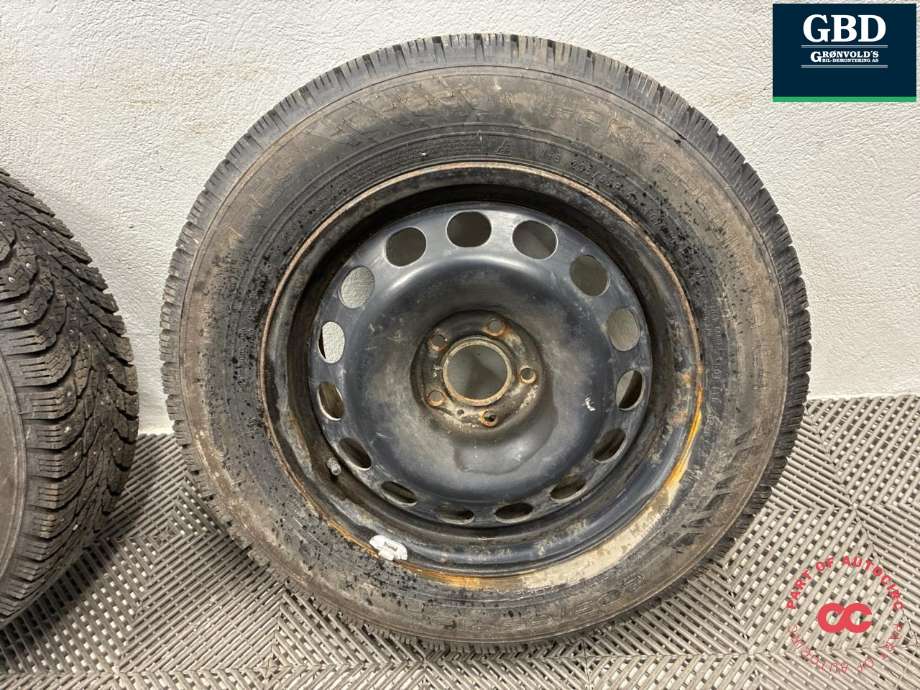 Hjulsett stål vinter til Opel Vivaro C 2020-->> (NOKIAN TYRES PIGG|HAKKAPELIITTA C4|205/65R16C PROD25|7JX16 ET46)
