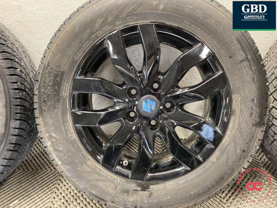 Hjulsett aluminium vinter til Suzuki SX4 S-CROSS 2013-->> (Type II)  (NOKIAN TYRES PIGGFRI|HAKKAPELITTA R5|215/60R16  PROD 23|6.5JX16 ET 50)