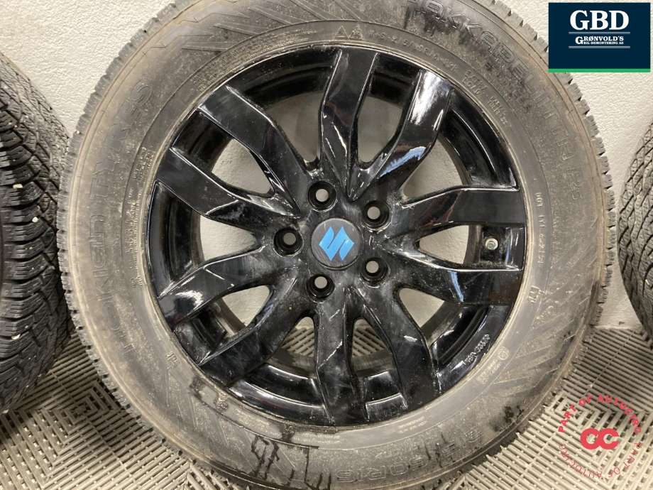 Hjulsett aluminium vinter til Suzuki SX4 S-CROSS 2013-->> (Type II)  (NOKIAN TYRES PIGGFRI|HAKKAPELITTA R5|215/60R16  PROD 23|6.5JX16 ET 50)