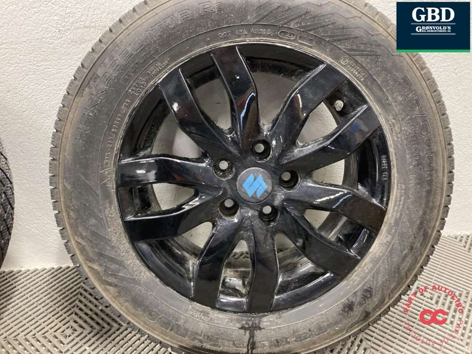 Hjulsett aluminium vinter til Suzuki SX4 S-CROSS 2013-->> (Type II)  (NOKIAN TYRES PIGGFRI|HAKKAPELITTA R5|215/60R16  PROD 23|6.5JX16 ET 50)