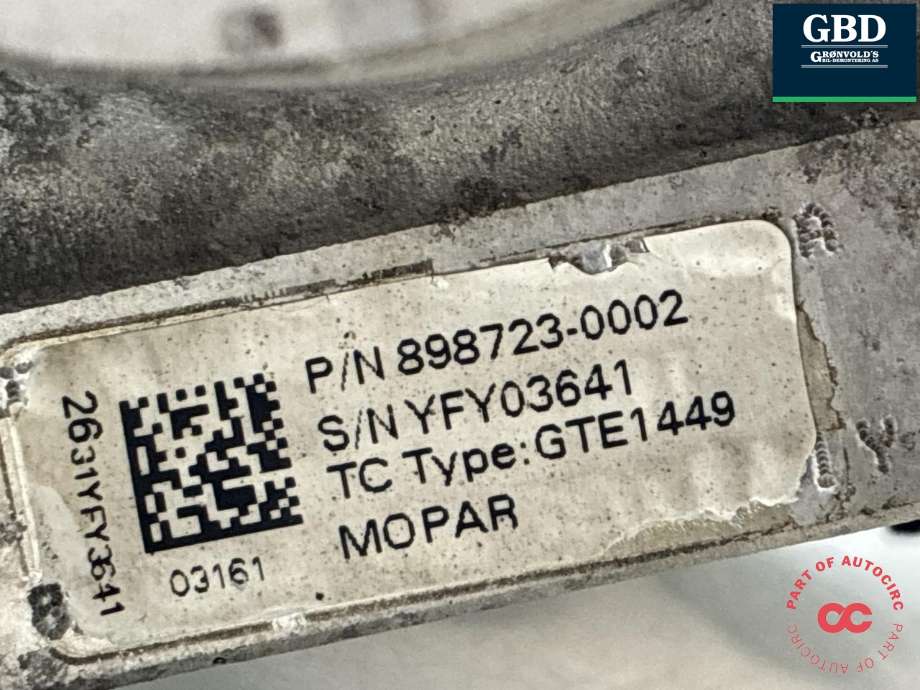 Turbo til Fiat Ducato 2014-->> (46349133|71799365|)