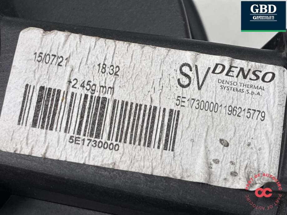 Varmeapparat motor til Fiat Ducato 2014-->> (5E1730000|)