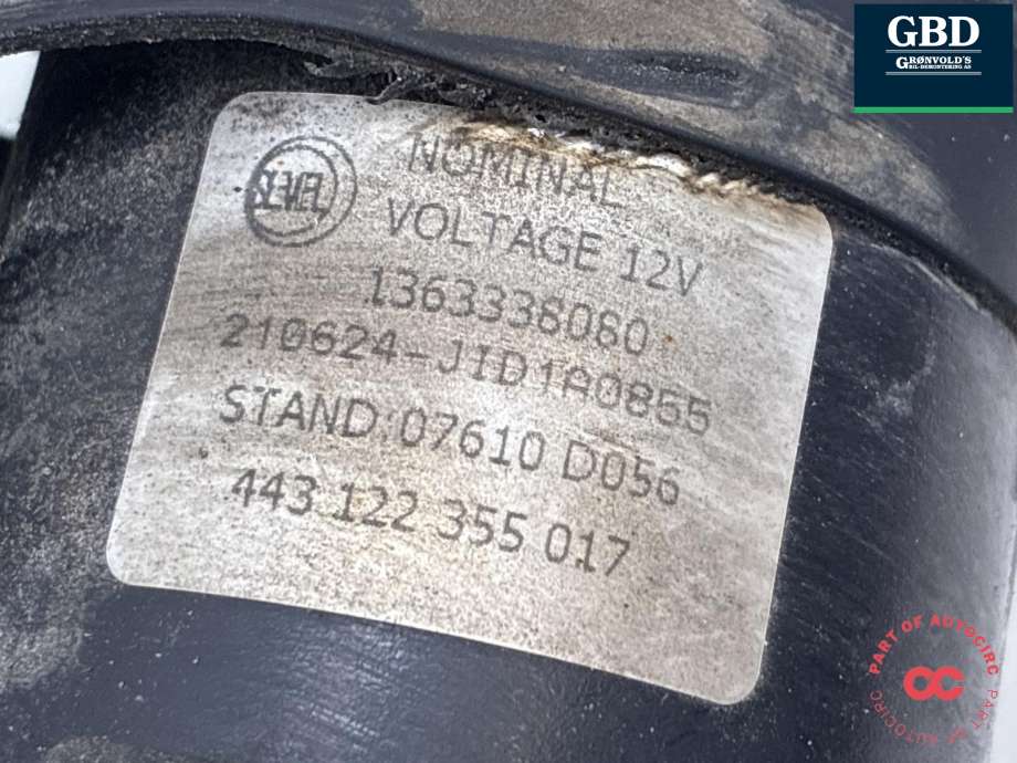Viskermotor frontrute komplett m/overføring til Fiat Ducato 2014-->>  (1363338080|)