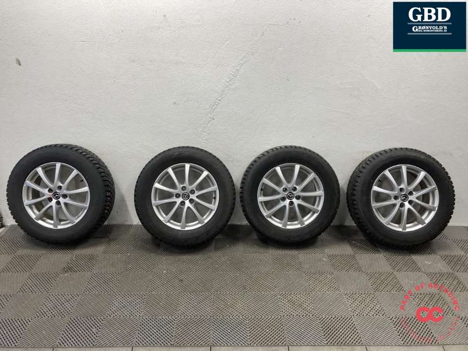 Hjulsett aluminium vinter til Mazda CX-5, 2012-2017 (Type I) (TOYO ICE FREEZER|PIGG 8.8-9.2 MM)