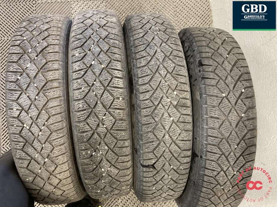 Hjulsett aluminium vinter til BMW i3 2013-2022  (CONTINENTAL  PIGGFRI|VIKING CONTACT 7|155/70R19  PROD 22|5JX19H2  IS43)