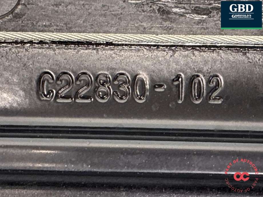 Ruteheis høyre bak til Mercedes EQC 2019-->>  (A 253 730 82 02|)