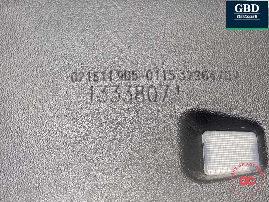 Speil innvendig til Opel Insignia A 2009-2014  (13369365|)