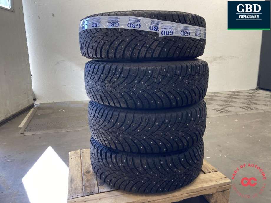 Hjulsett aluminium vinter til Nissan Leaf 2018-->> (Type II)  (PIRELLI PIGG|ICE ZERO 2|205/55R16   PROD 22/23|6 1/2JX16)