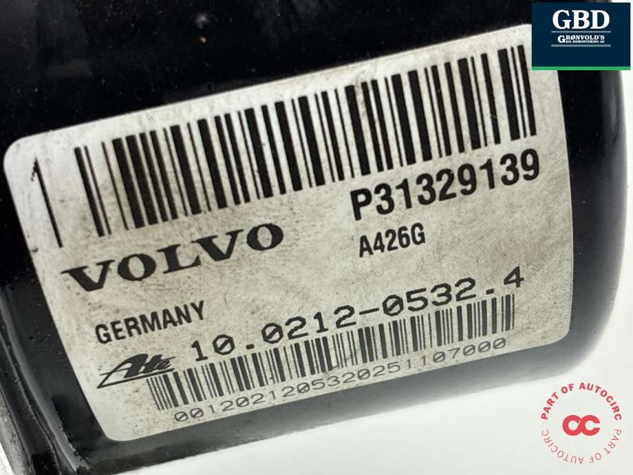 ABS sentral til Volvo XC60 2008-2013 (Type I, Fase 1)  (31329140|31329139|P31329139)