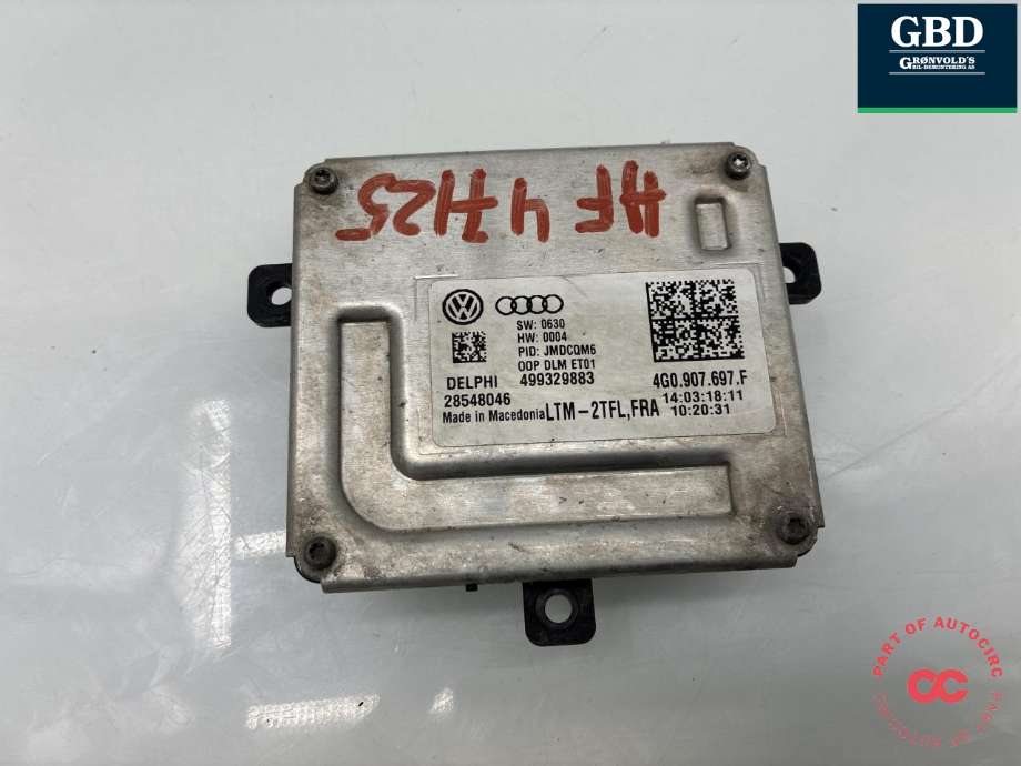 Styreenhet xenon/ballast til VW Passat 2015-2019 (Fase 1) (B8) (B8) (|28548046|4G0 907 697 F)