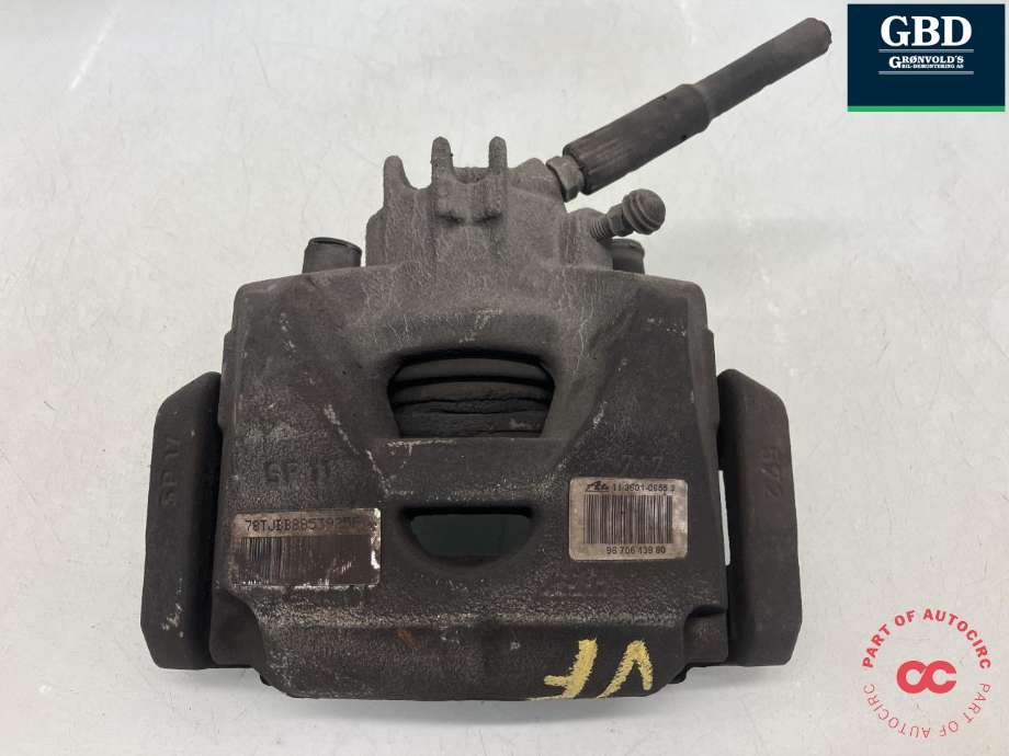 Bremsecaliper venstre foran til Citroën Berlingo 2015-2019 (Type II, Fase 2) (4400 V7|16 926 486 80|16 517 552 80)