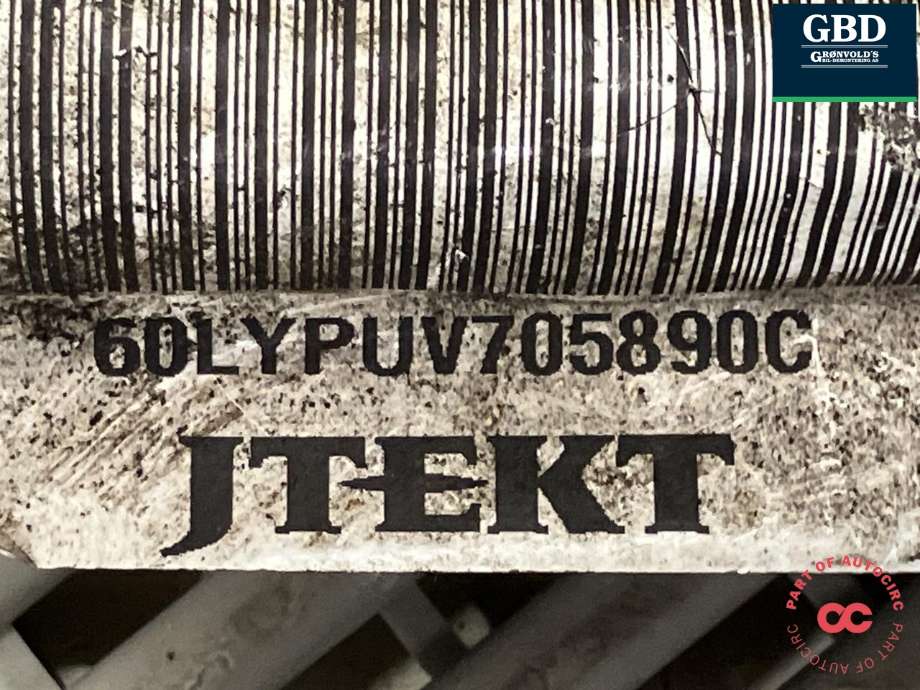 Tannstang til Citroën Berlingo 2015-2019 (Type II, Fase 2) (JTEKT|3817 89|98 021 998 80|16 636 584 80)