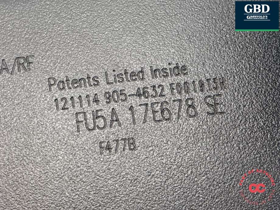 Speil innvendig til Ford Mondeo 2014-2019 (Type V, Fase 1) (2329844|FU5A-17E678-SK|)