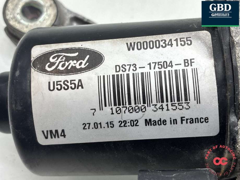 Viskermotor foran høyre til Ford Mondeo 2014-2019 (Type V, Fase 1)  (2512454|DS73-17504-BJ|)