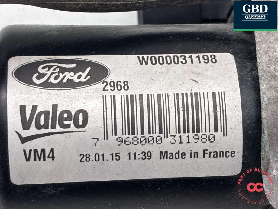 Viskermotor foran venstre til Ford Mondeo 2014-2019 (Type V, Fase 1)  (2512452|DS73-17504-AJ|)