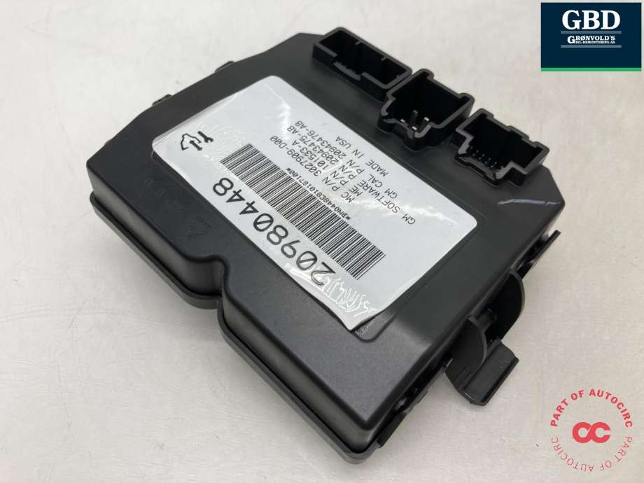 Styreenhet elektrisk bakluke til Opel Insignia A 2009-2014 (20837686|13324270|20980448)