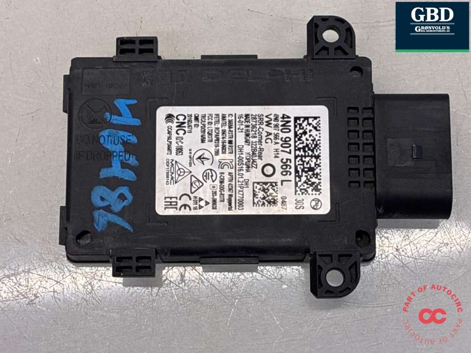 Sensor blindsone til Audi e-tron GT 2021-->> (4N0 907 566 AL|4N0 907 566 L|)