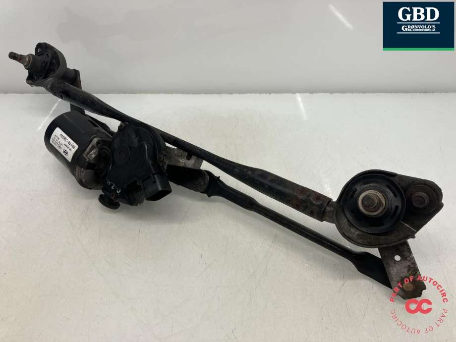 Viskermotor frontrute komplett m/overføring til Hyundai Santa Fe, 2006-2009 (Type II, Fase 1)  (DENSO|98110 2B000)