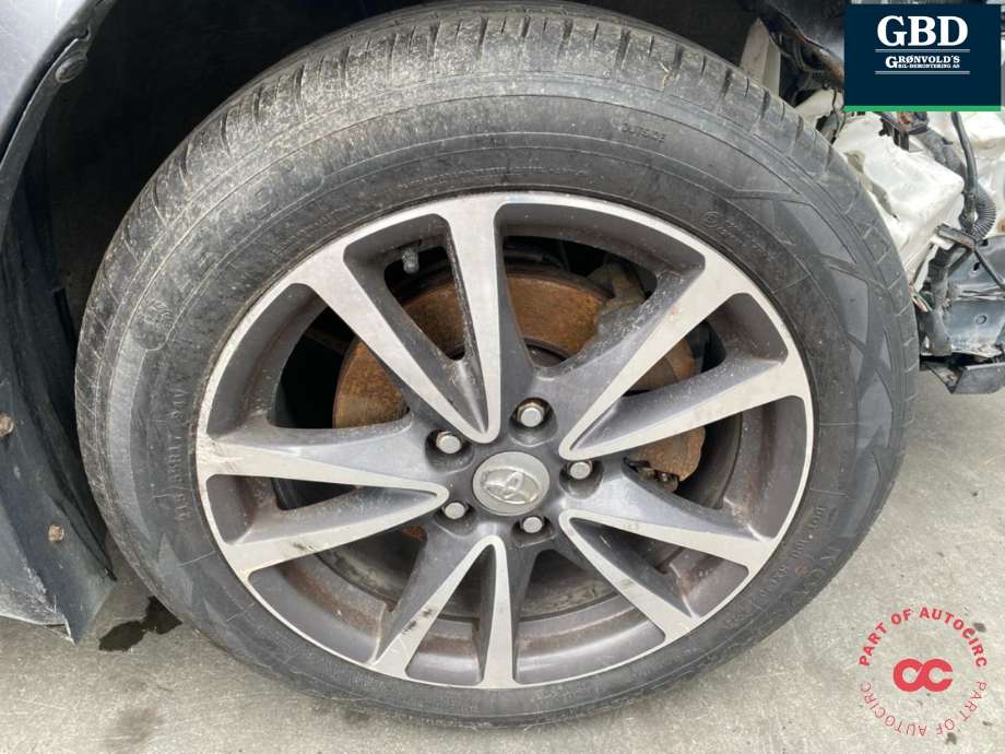 Hjulsett aluminium sommer til Toyota Avensis 2009-2015 (Type III, Fase 1) (NO PART ID|)