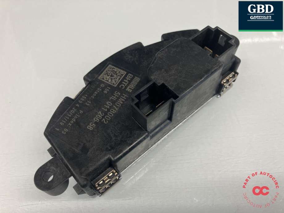 Varmeapparat motstand til Mercedes Vito 2014-->> (W447) (W447) (MAHLE|A 447 906 30 00|HM078002|5HL 011 266-58)