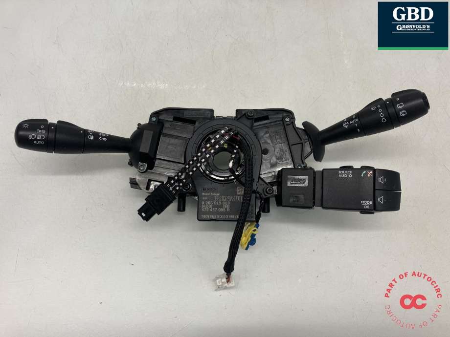 Airbag slepering til Renault Captur 2013-2020 (Type I) (255677302R|)