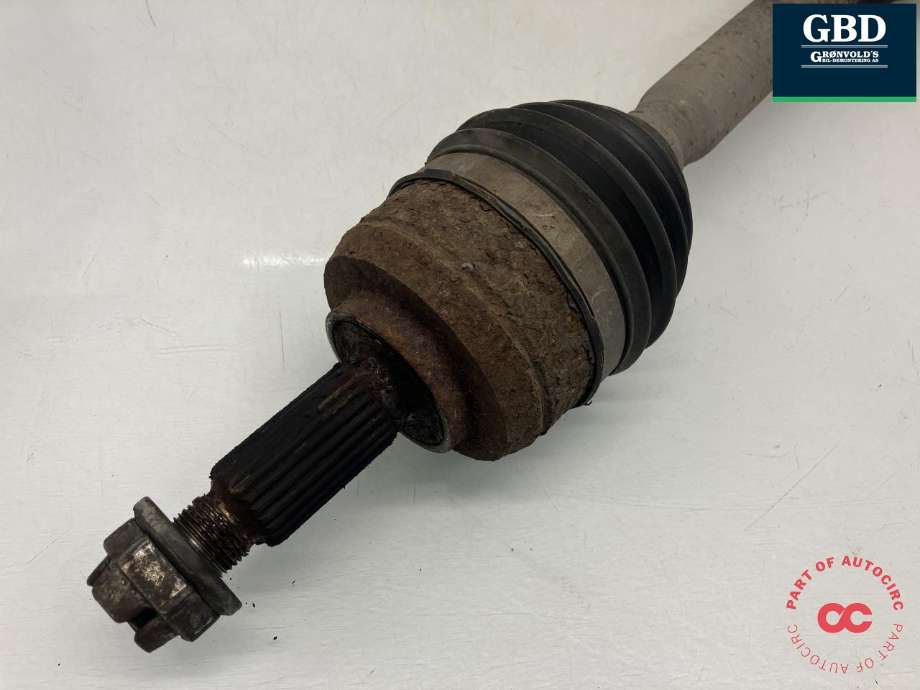 Drivaksel høyre foran, bensin/automat til Renault Captur 2013-2020 (Type I) (391006849R|391008191R|)