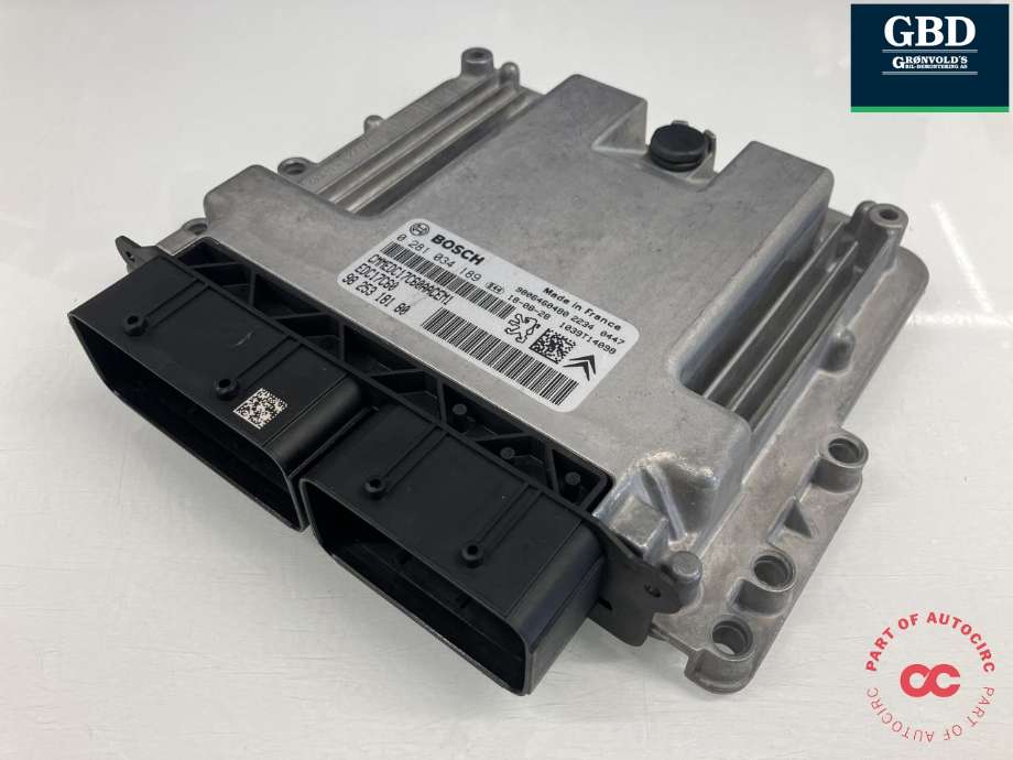 Styreenhet motor til Citroën Berlingo 2015-2019 (Type II, Fase 2) (BOSCH||98 253 181 80|0 281 034 189)
