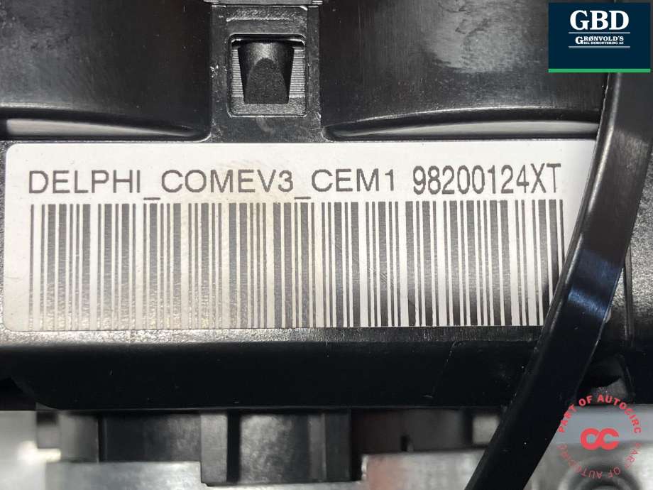 Airbag slepering til Citroën Berlingo 2015-2019 (Type II, Fase 2)  (DELPHI||98200124XT|12277958)