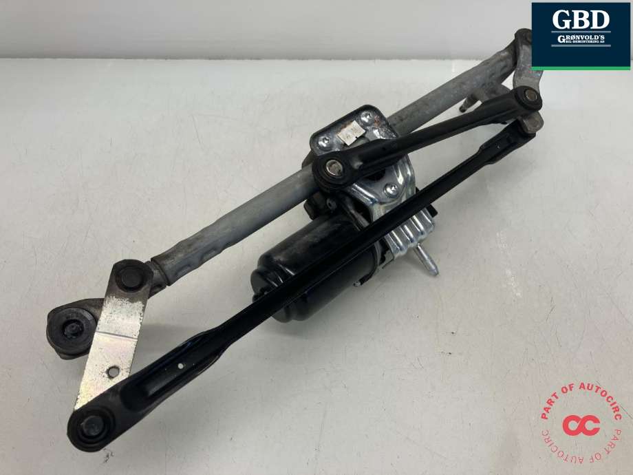 Viskermotor frontrute komplett m/overføring til VW Polo 2014-2017 (Type V, Fase 2) (6R1 955 023 C|6R1 955 113 A|443 122 409 017)