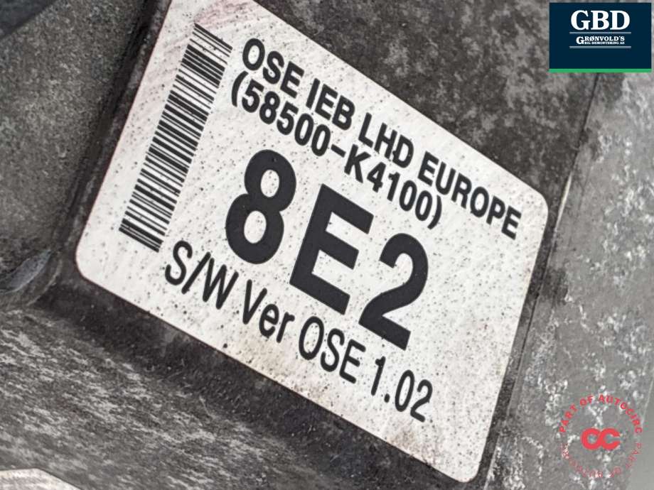 Bremsekraft-forsterker til Hyundai Kona 2017-2021 (Type I, Fase 1) (58520K4000|58500-K4100|)