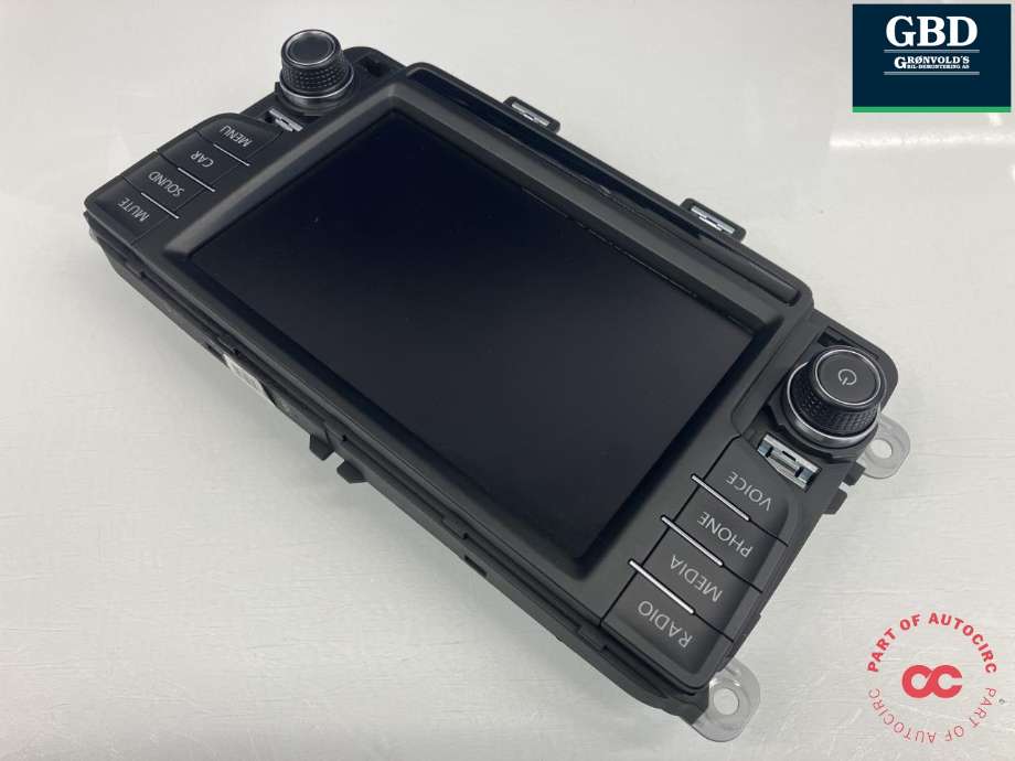 Bilstereo betjeningspanel til VW Polo 2014-2017 (Type V, Fase 2) (|6C0 919 603 B|AAH52000)
