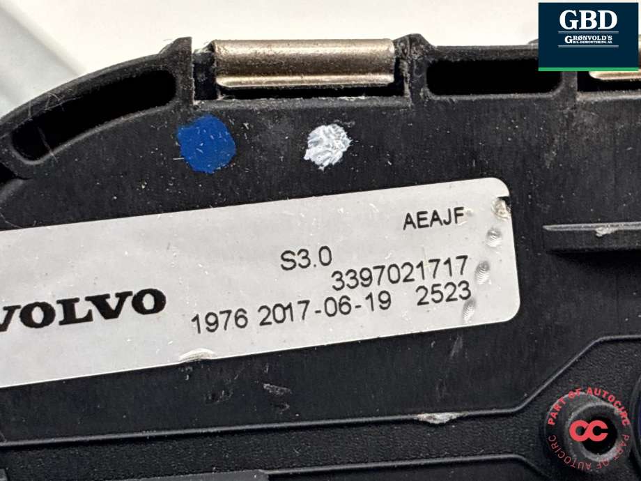 Viskermotor frontrute komplett m/overføring til Volvo V90 / V90 CC / S90 2016-->>  (31385115|3397021717|3 397 021 717)