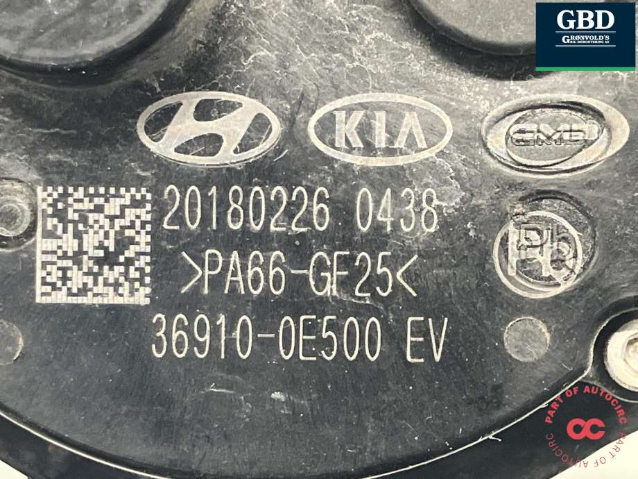 Sirkulasjonspumpe til Hyundai Ioniq Electric 2016-2019 (Fase 1)  (369100E500|36910-0E500|)