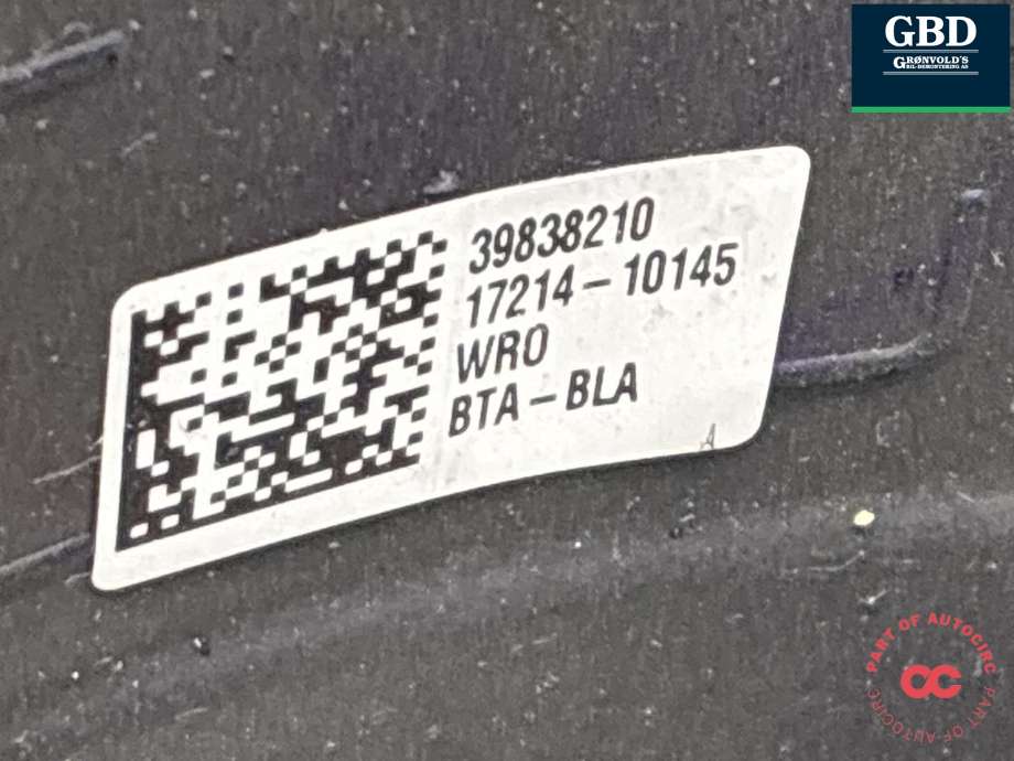 Ratt til Volvo V90 / V90 CC / S90 2016-->>  (39834352|39838210|)