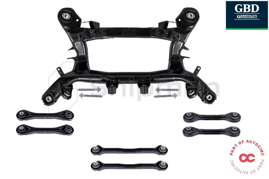 Travers bak til BMW 3-Serie, 2005-2011 (E90/E91/E92/E93) (E90/E91/E92/E93) (SBPKT012)