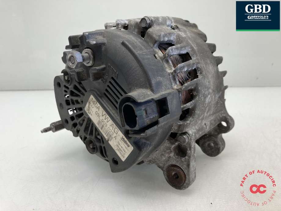 Dynamo diesel til VW Tiguan 2011-2016 (Type I, Fase 2) (03L 903 023|03L 903 023 X|03L 903 023 AX)
