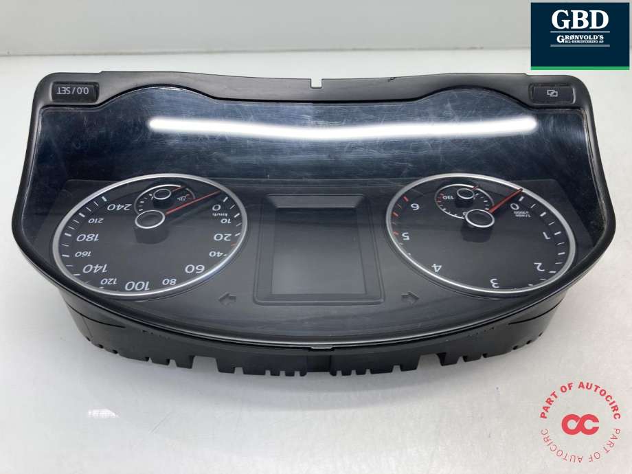 Instrumentpanel til VW Tiguan 2011-2016 (Type I, Fase 2)  (5N0 920 872 C|5N0 920 872 CX|)