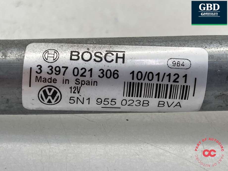 Viskeroverføring til VW Tiguan 2011-2016 (Type I, Fase 2) (5N1 955 023 F|5N1 955 023 D|)