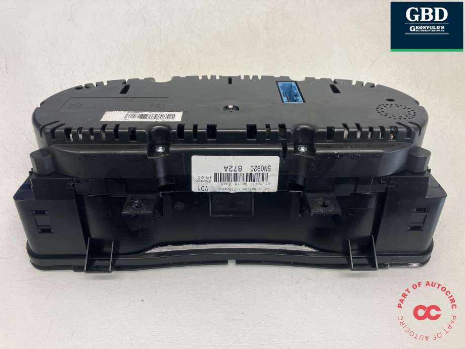 Instrumentpanel til VW Tiguan 2011-2016 (Type I, Fase 2) (5N0 920 872 A|5N0 920 872 AX|)