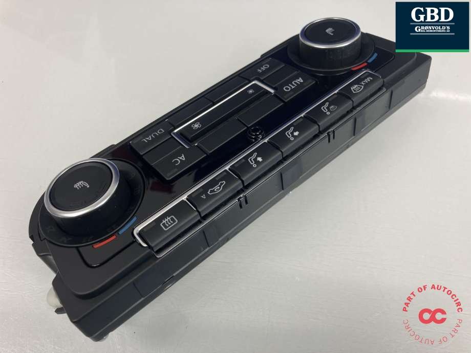 Varmeapparat betjening til VW Tiguan 2011-2016 (Type I, Fase 2)  (5K0 907 044 HB ZJU|5K0 907 044 EA|5HB 009 746-81)