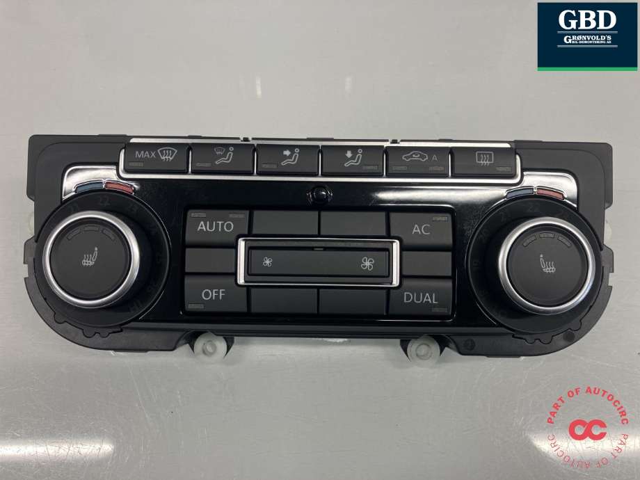 Varmeapparat betjening til VW Tiguan 2011-2016 (Type I, Fase 2)  (5K0 907 044 HB ZJU|5K0 907 044 EA|5HB 009 746-81)