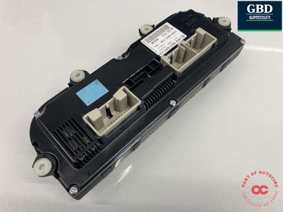 Varmeapparat betjening til VW Tiguan 2011-2016 (Type I, Fase 2)  (5K0 907 044 HB ZJU|5K0 907 044 EA|5HB 009 746-81)