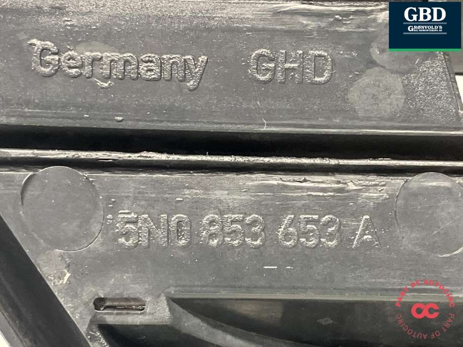 Grill til VW Tiguan 2011-2016 (Type I, Fase 2)  (5N0 853 651 C  2ZZ|5N0 853 653 A|)