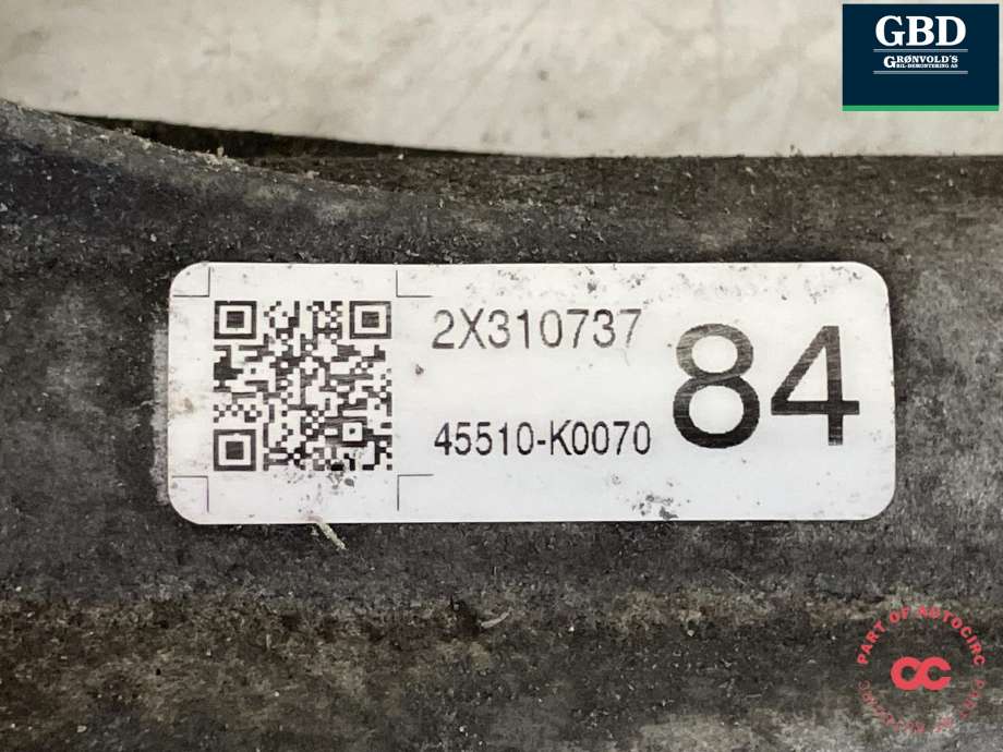 Tannstang til Toyota Yaris 2020-->> (Type IV)  (|45510-K0070)