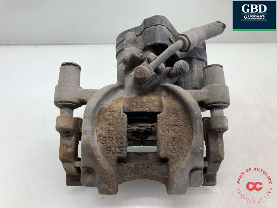 Bremsecaliper venstre bak, elektrisk til Audi A3 2016-2020 (Type III, Fase 2)  (8V0 615 423 D|)