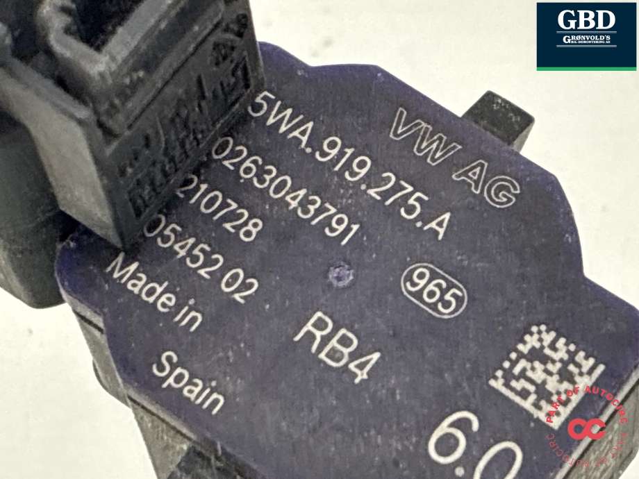 Parkeringssensor bak til VW ID.4 2020-->>  (5WA 919 275 A|)