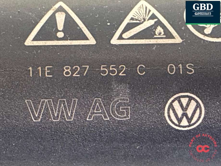 Baklukedemper venstre til VW ID.5 2022-->>  (11E 827 552 C|)
